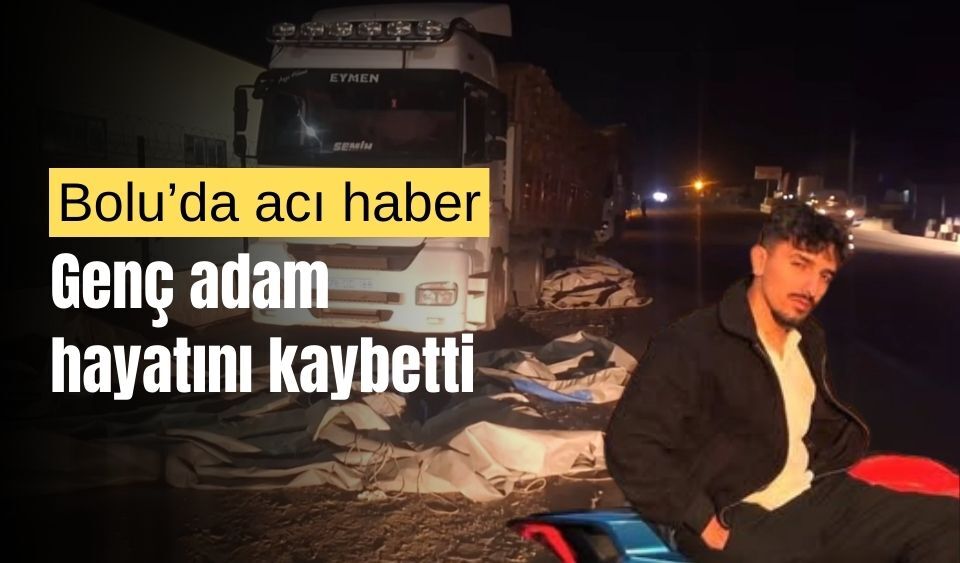 Branda katlarken, otomobil çarpan genç adam hayatını kaybetti