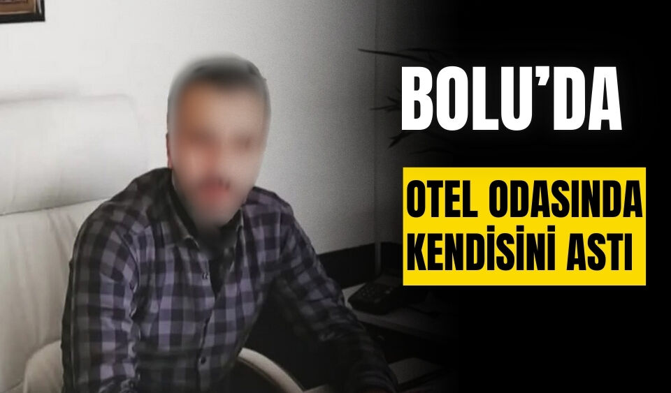 Bolu’da bir kişi kendini doğalgaz borusuna asarak intihar etti