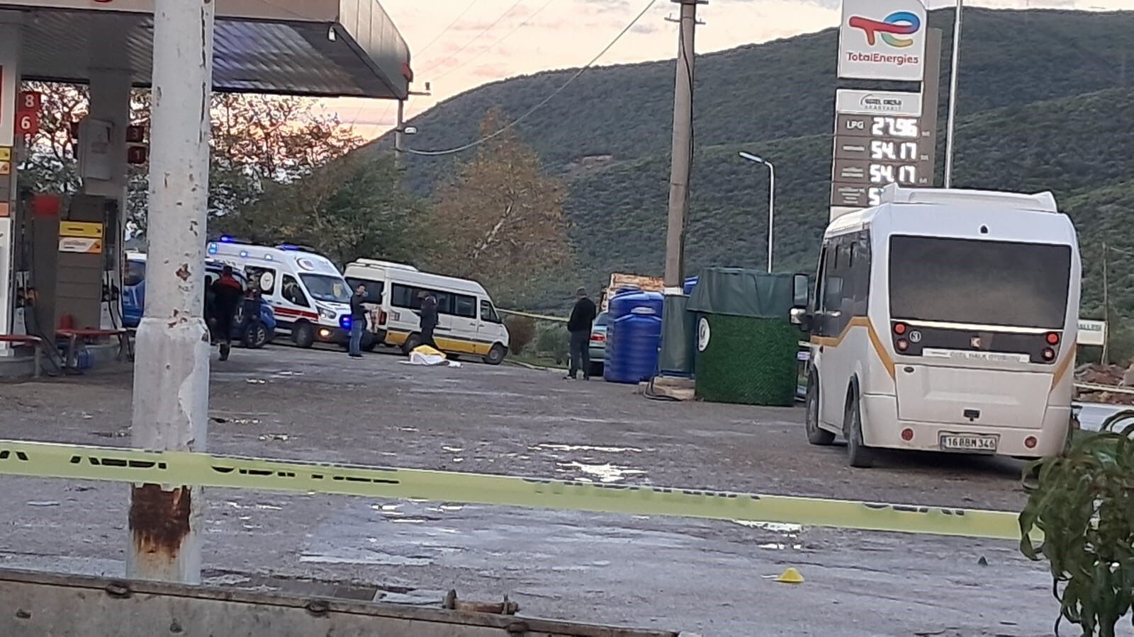 Benzinlikte silahlı çatışma: 1 ölü, 1 yaralı