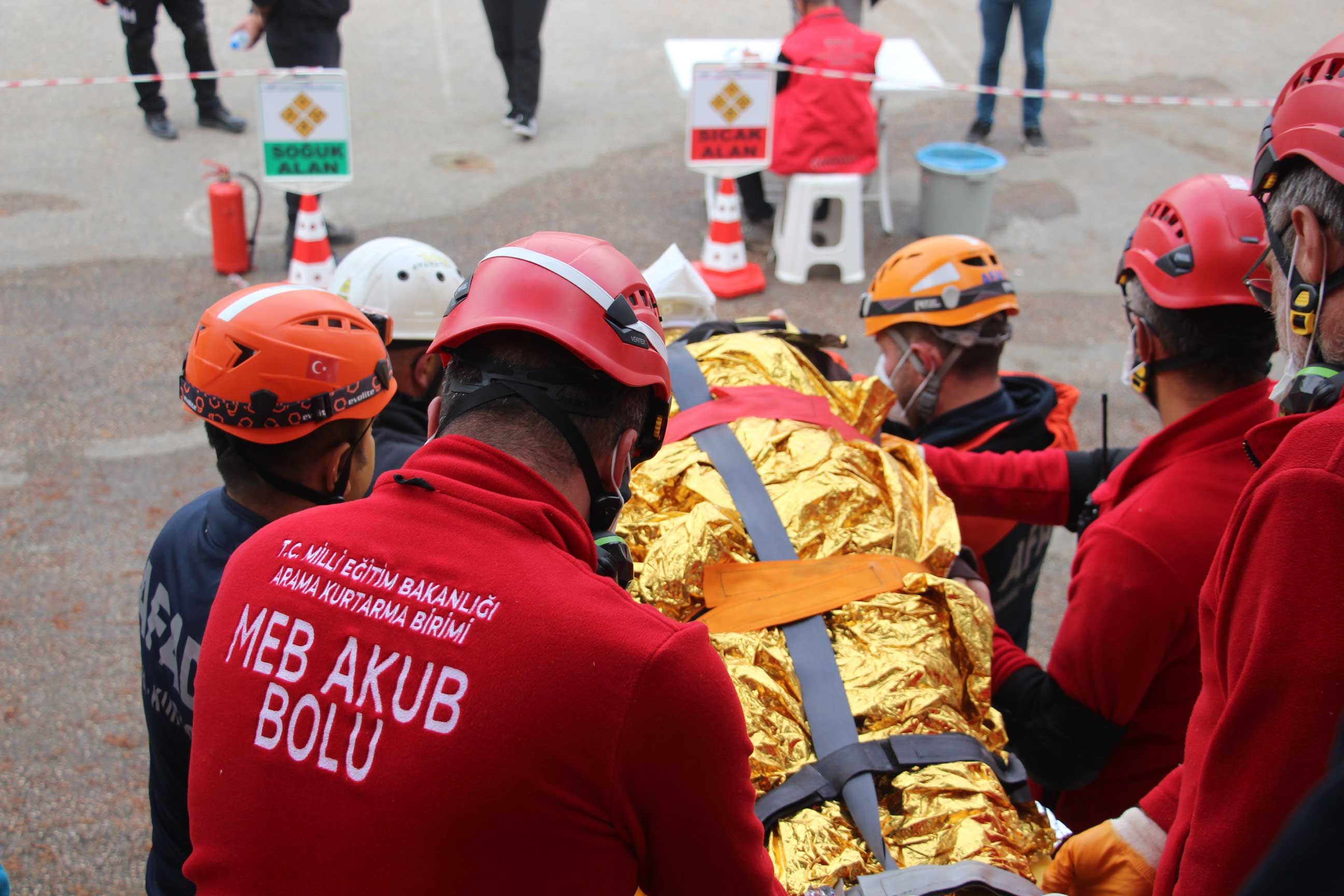 Bolu Deprem Tatbikatı (1)-1