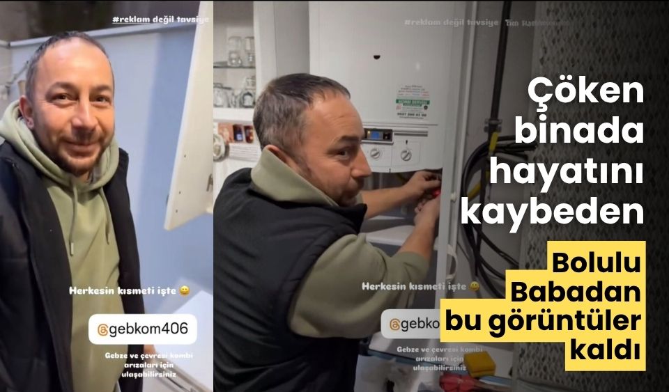 Faciada hayatını kaybeden babadan geriye bu görüntüler kaldı
