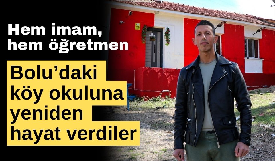 Hem imam hem de öğretmen: Atıl haldeki okulu, gençlik merkezine çevirdiler