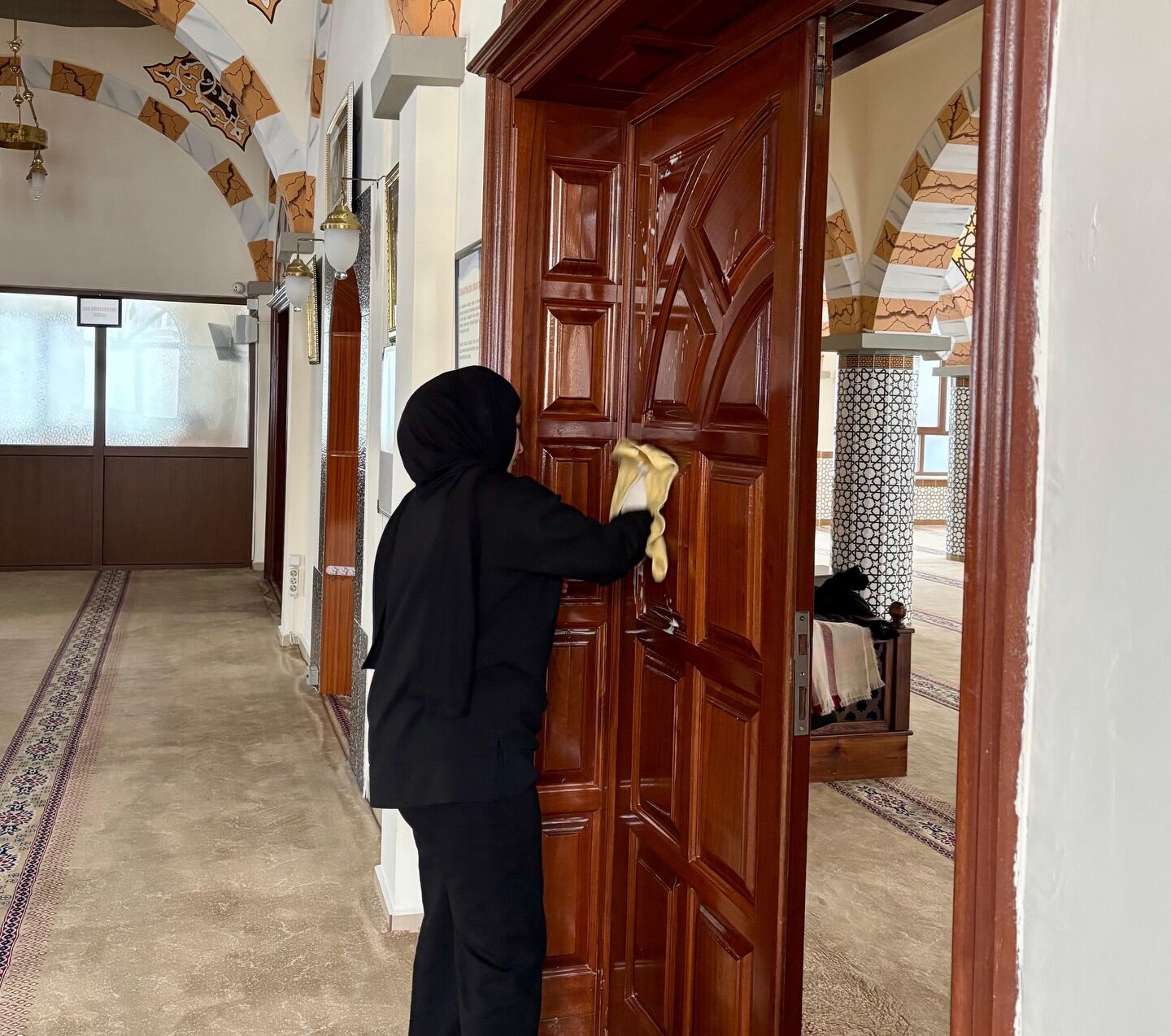 Öğrenciler Cami Temizledi (4)
