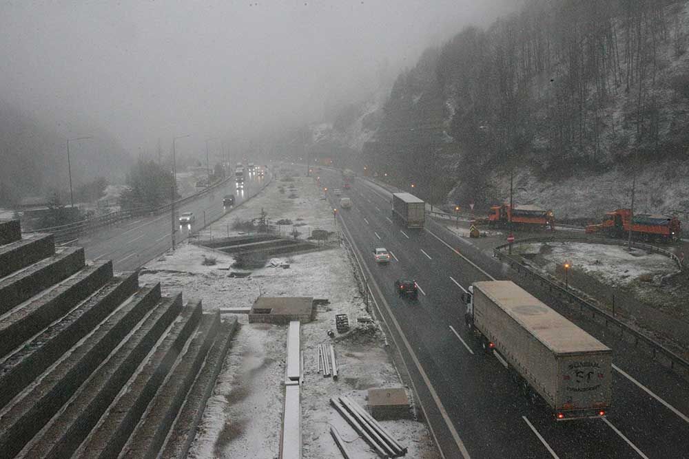 Bolu Dağı Kar1