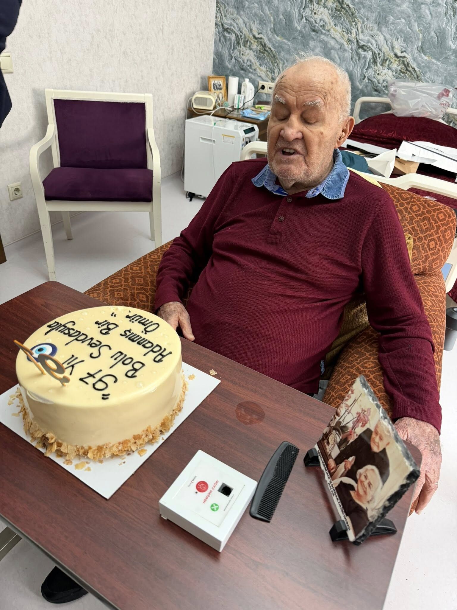 Bolu’nun Hayırsever Çınarı Ahmet Baysal’a 97.Yaş Süprizi