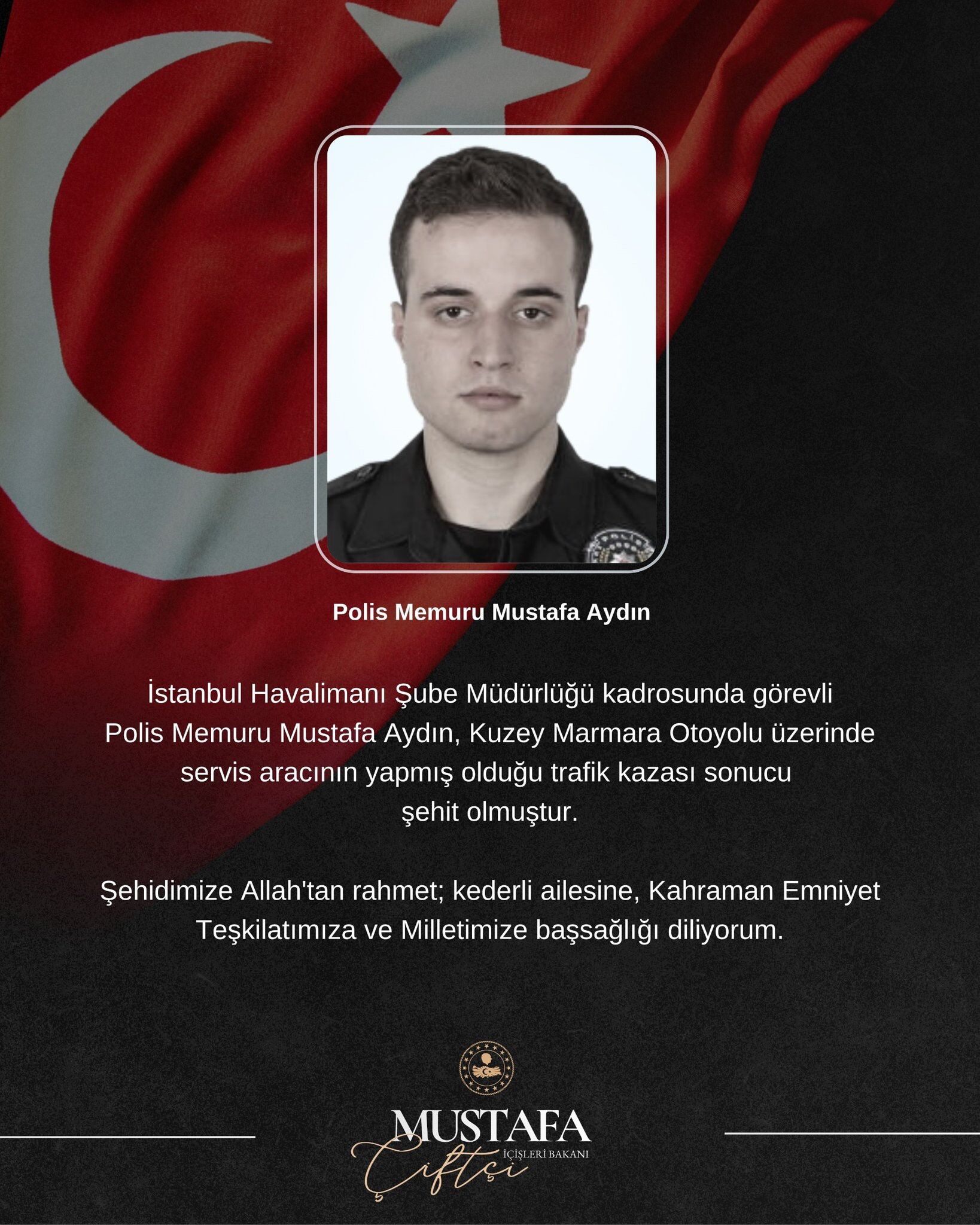 Kuzey Marmara Otoyolu'ndaki Kazada 1 Polis Memuru Şehit Oldu1
