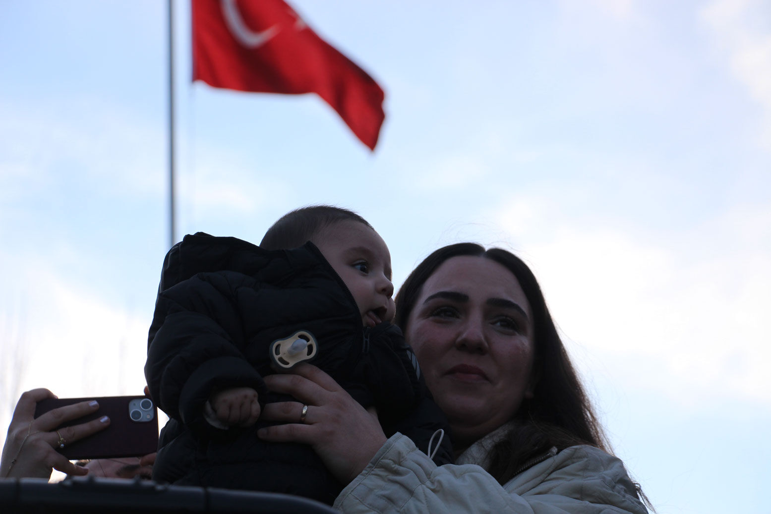 Rüzgar Bebek Için Balonlar Bırakıldı (1)