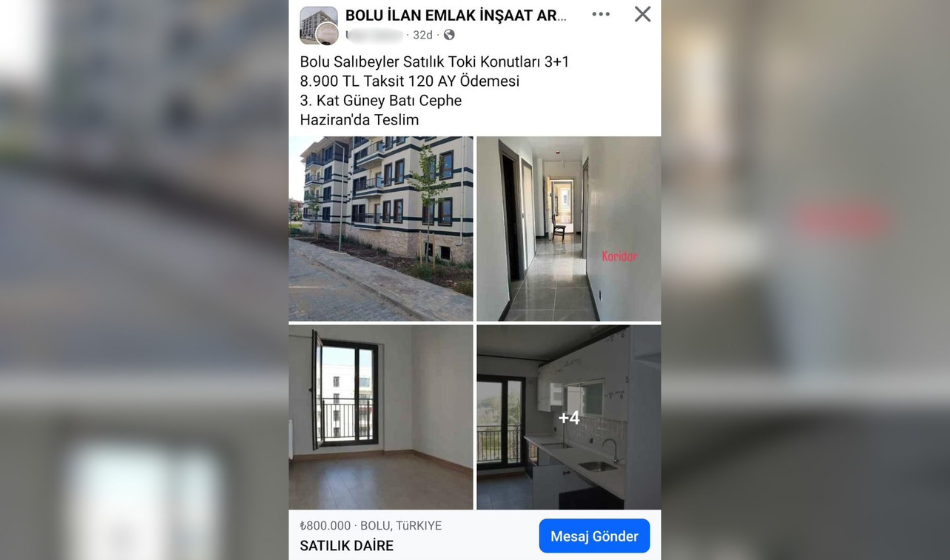 Bolu Toki Dolandırıcılığı