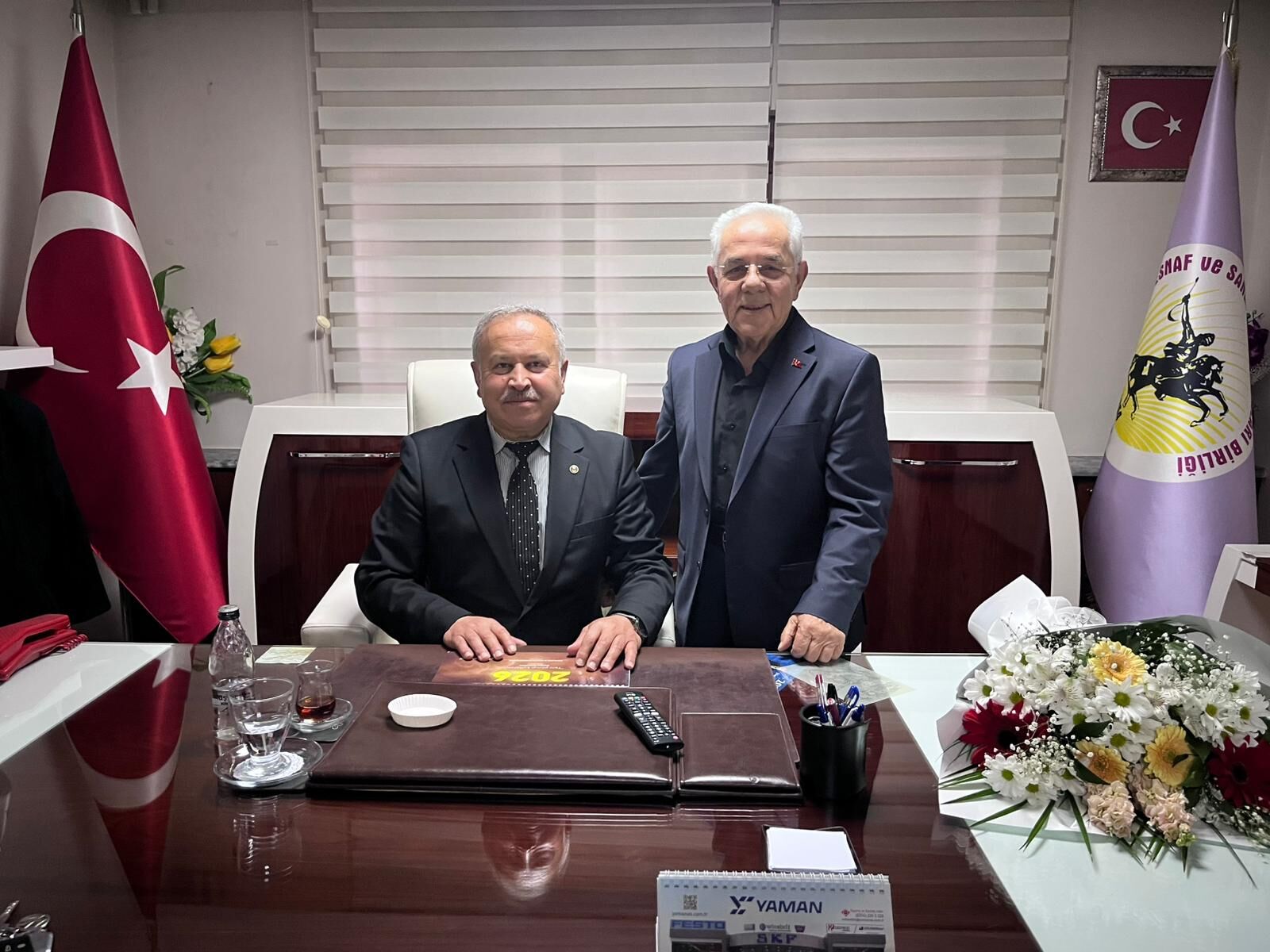 Besop’ta Yeni Başkan Mustafa Yaman Mazbatasını Aldı (2)