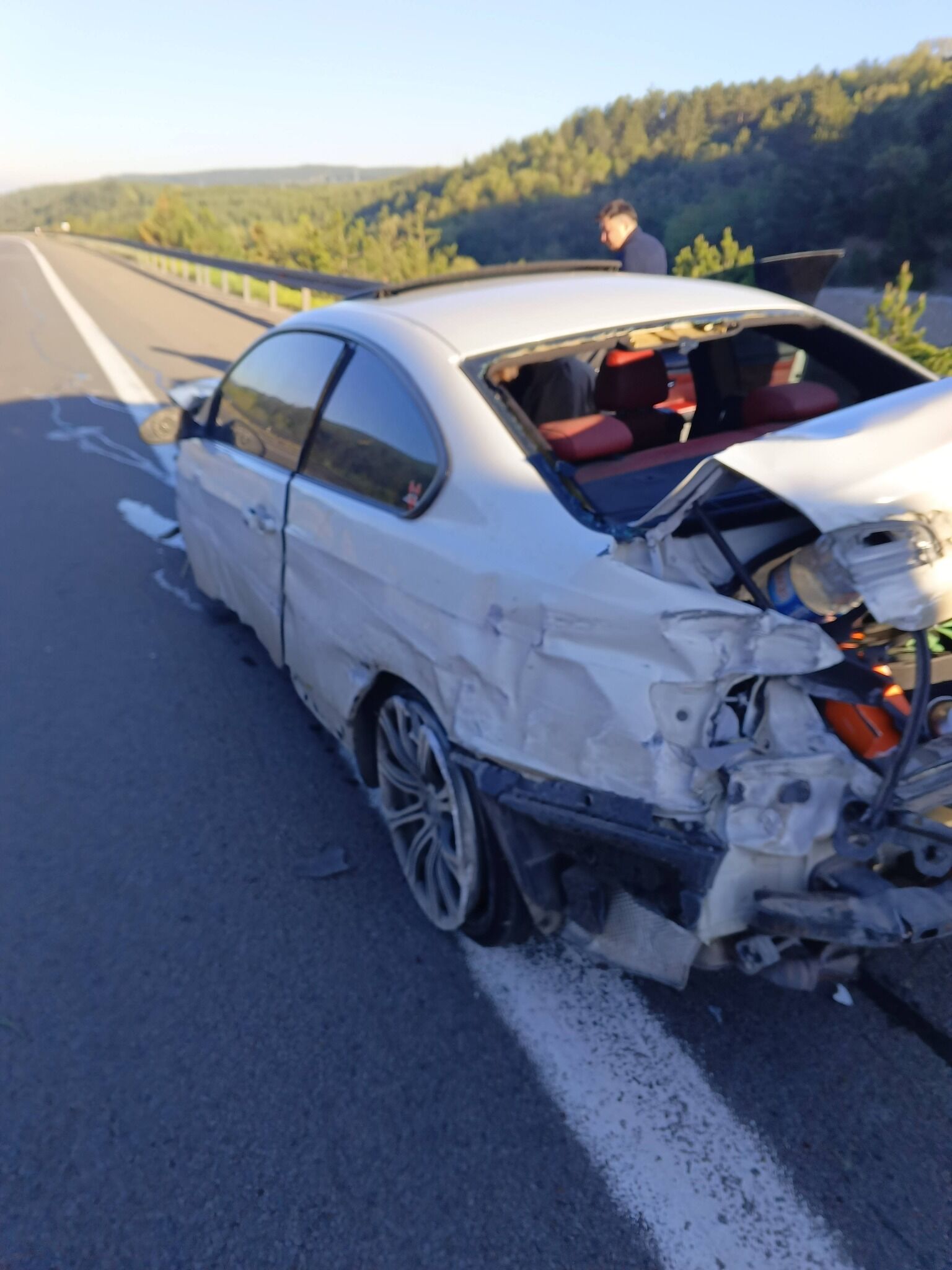 Bolu Kontrolden Çıkan Otomobil (2)