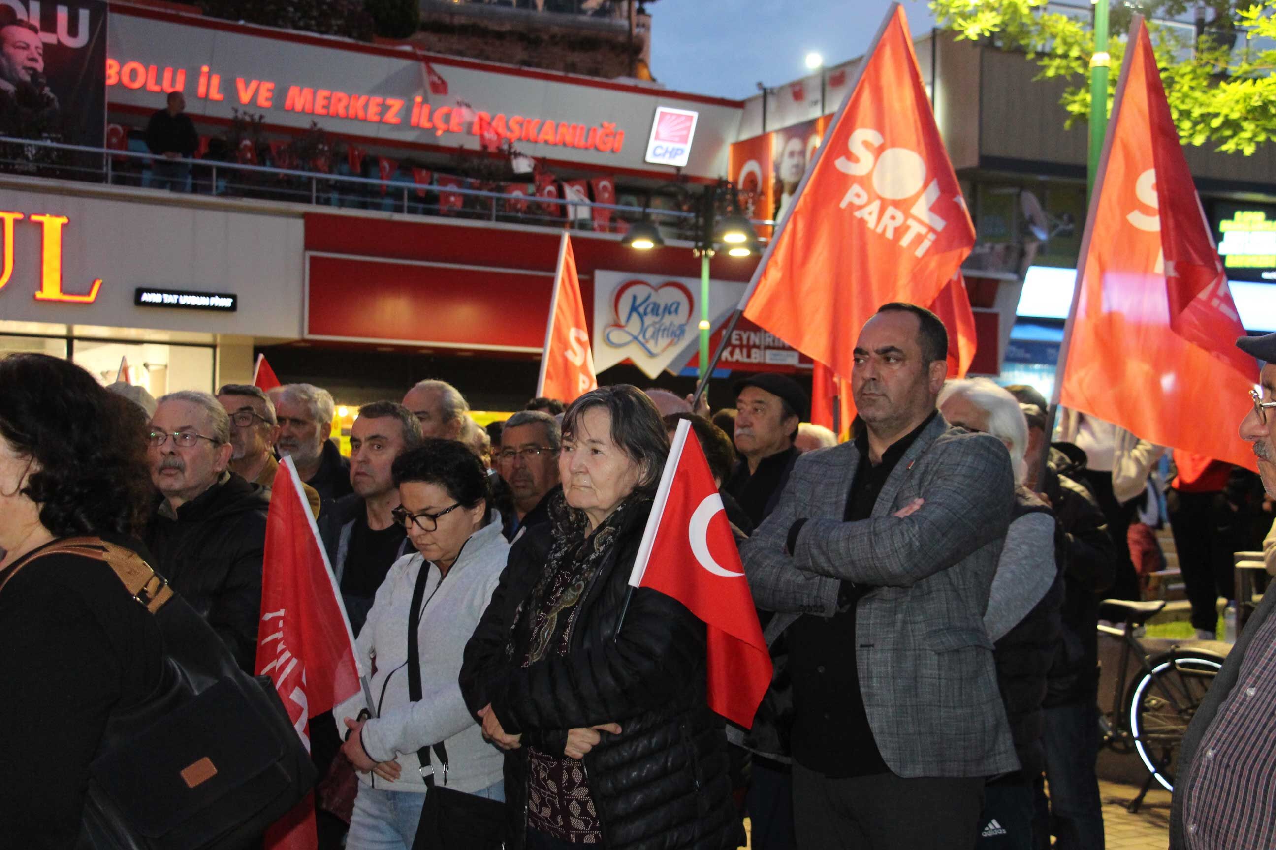Chp Bolu'dan Özgür Özele Destek (1)