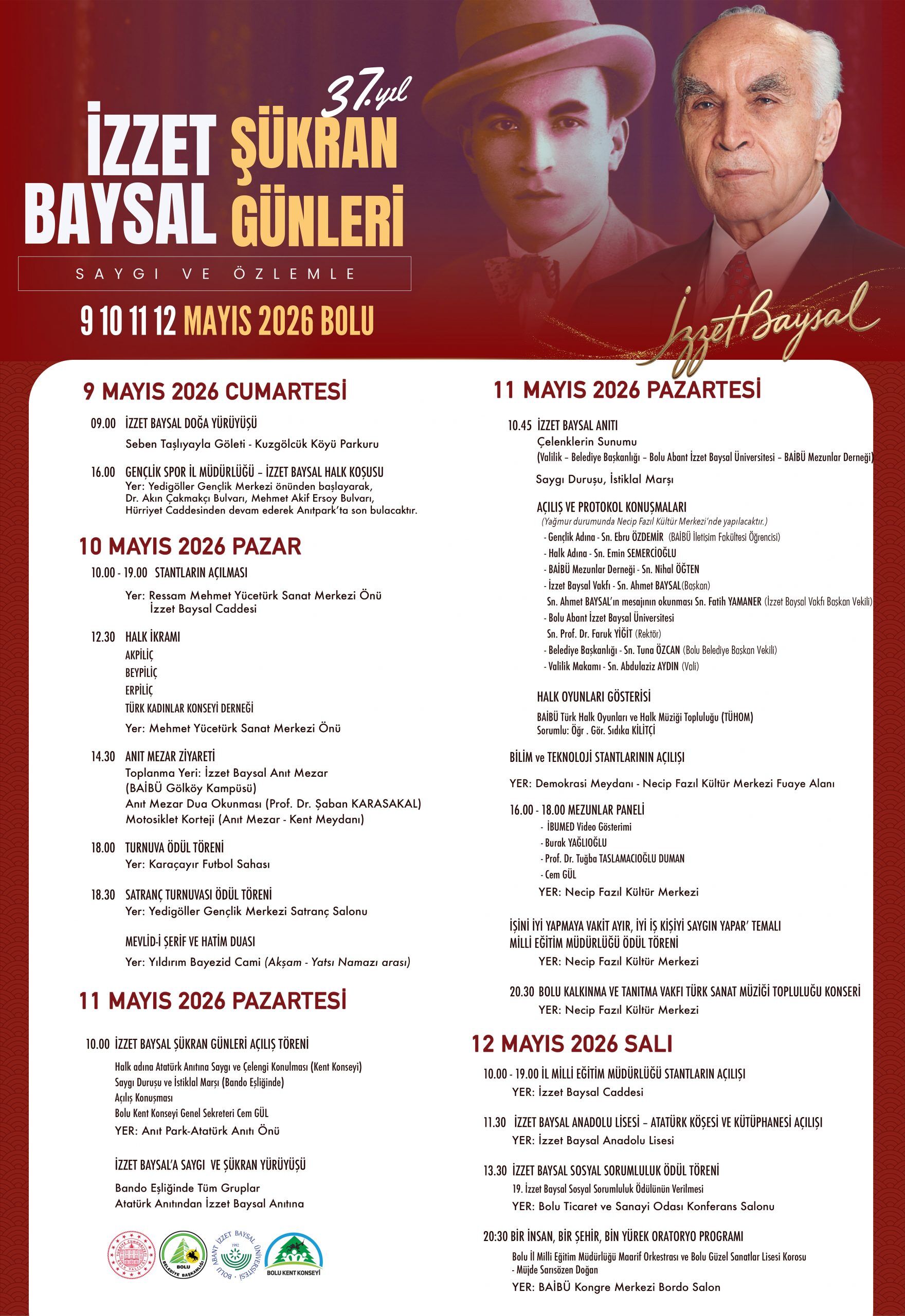 İzzet Baysal Şükran Günleri Başlıyor!