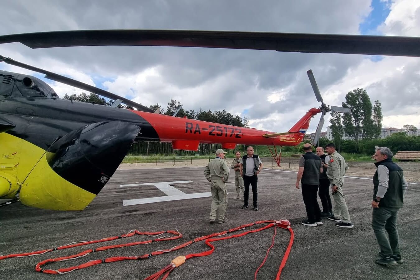 Gerede Yangın Söndürme Helikopteri (2)