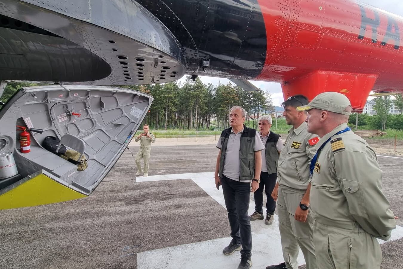 Gerede Yangın Söndürme Helikopteri (3)