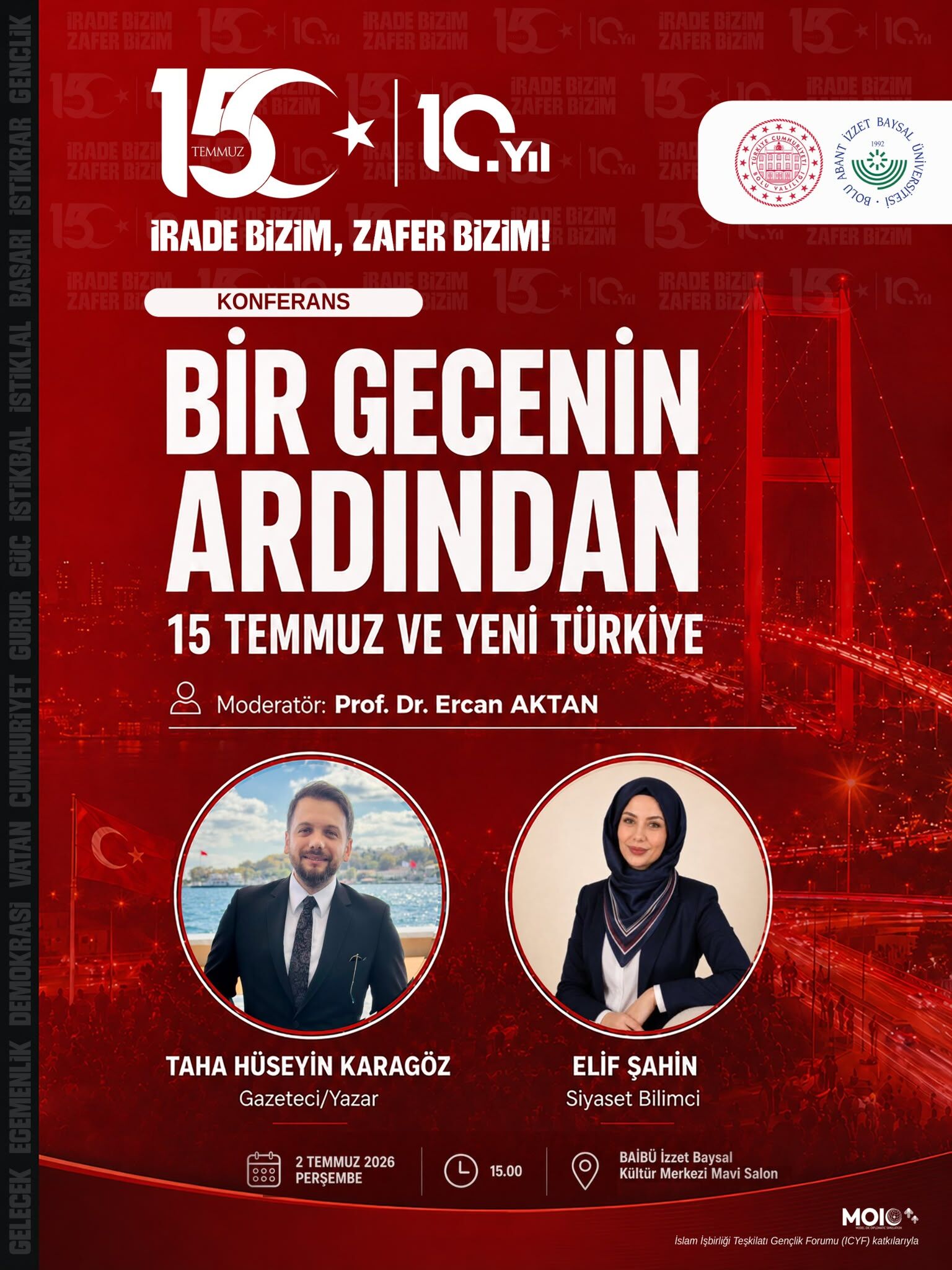15 Temmuz Panel Bolu