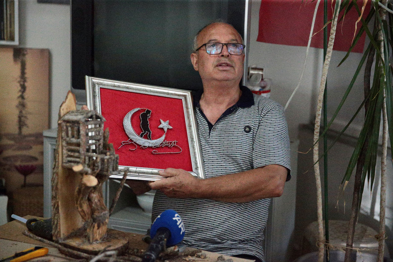 Ahşap Parçaları, Elinde Sanata Dönüştü (3)