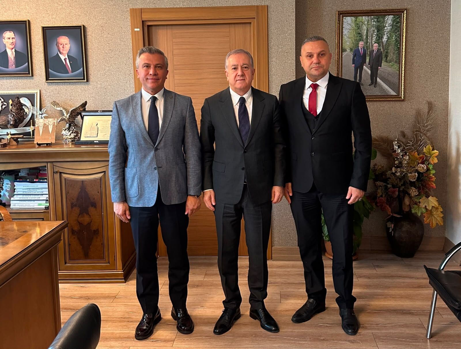 Ak Parti Ve Mhp Bolu İl Başkanlarından Ankara’da Yoğun Temas Trafiği (2)