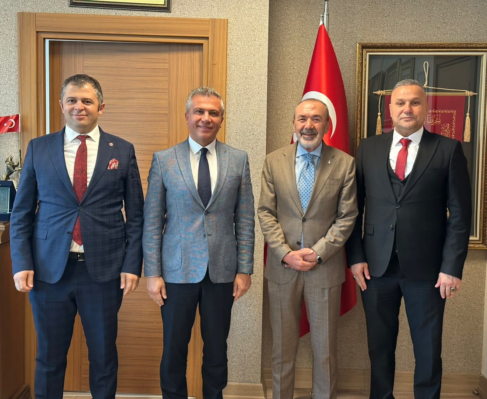 Ak Parti Ve Mhp Bolu İl Başkanlarından Ankara’da Yoğun Temas Trafiği (3)