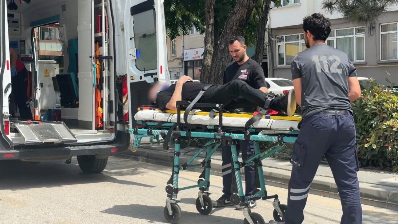 Bolu'da alkollü şahıs, düşerek kendisini yaraladı