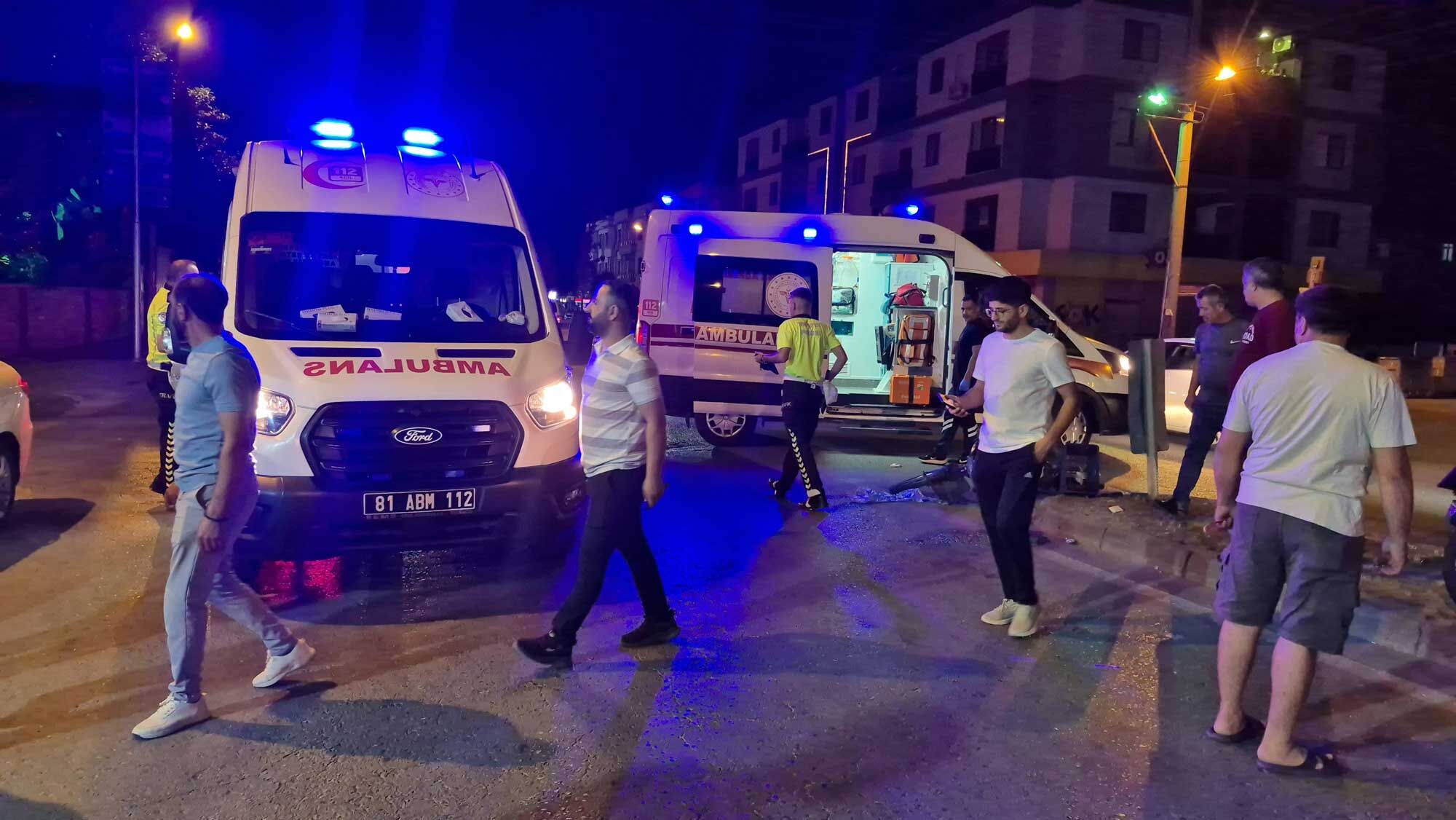 Bisiklet Motosiklet Kazası (2)