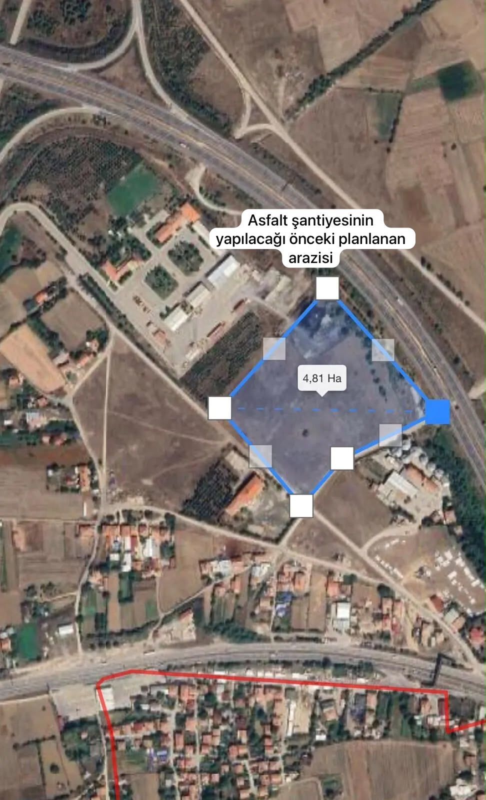 Bolu Asfalt Şantiyesi Tepki (4)