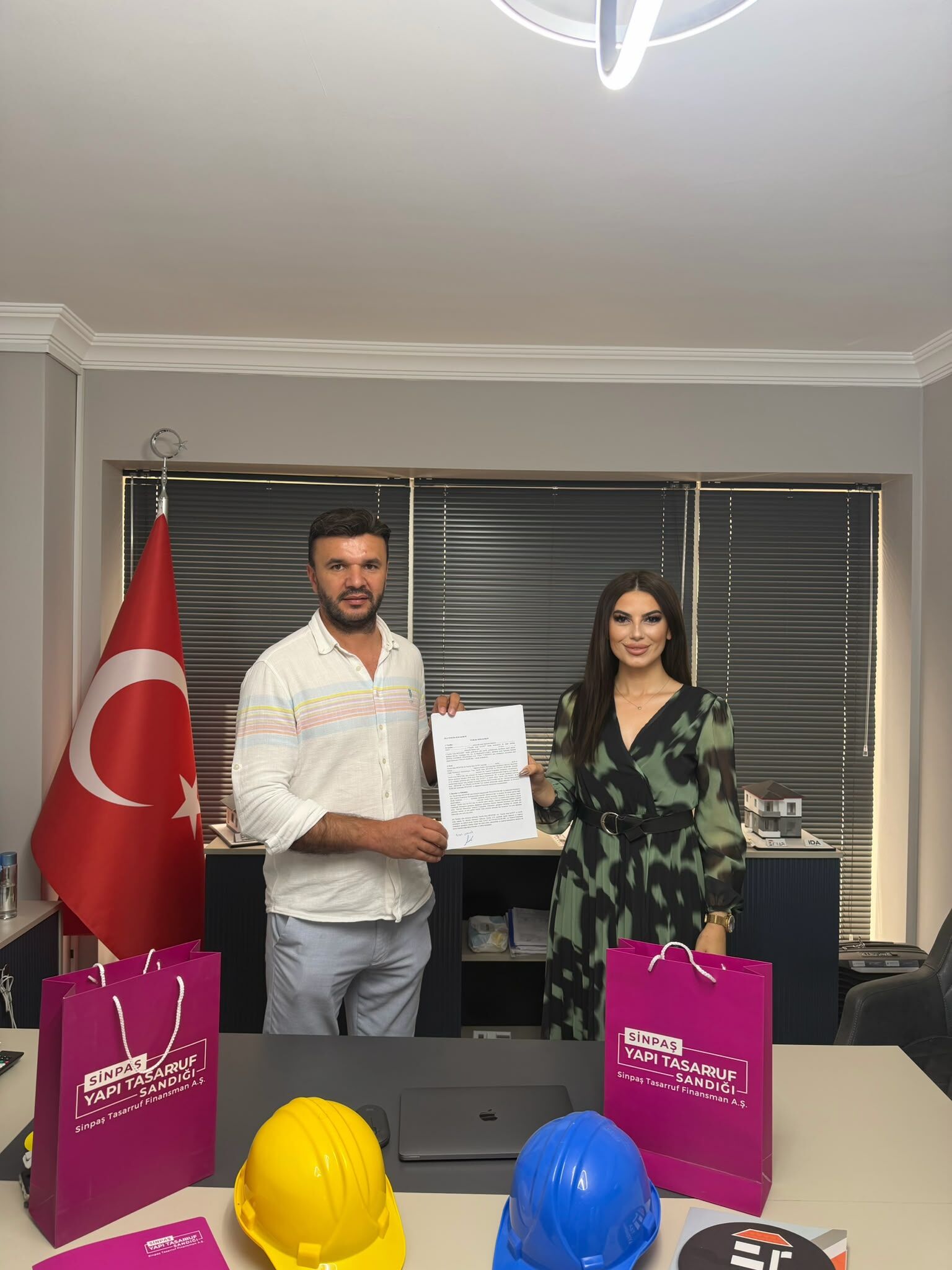 Sinpaş Yapı Tasarruf Sandığı Bolu Şubesi ile Er Yapı Arasında İş Birliği Protokolü İmzalandı