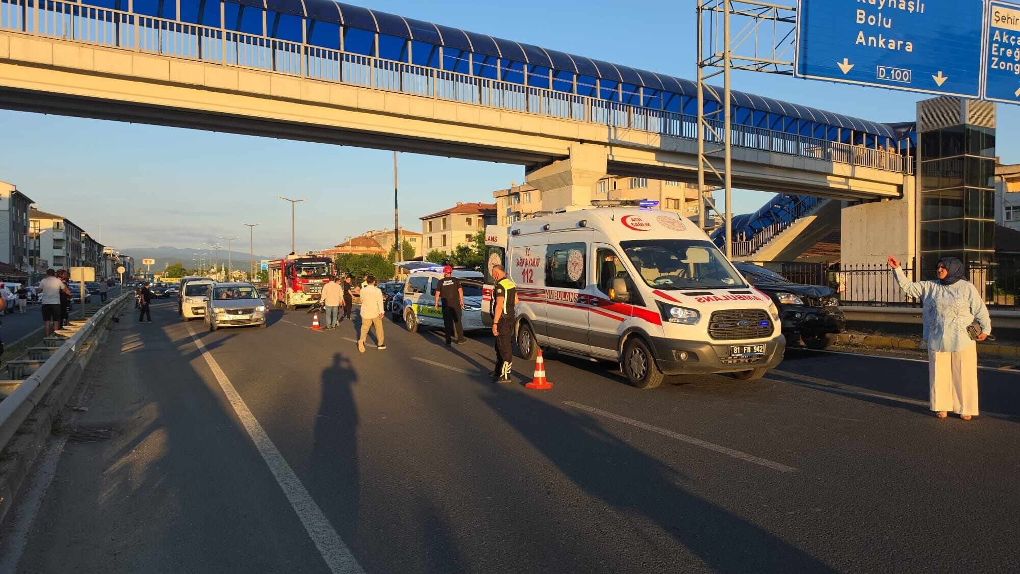 Düzce Trafik Kazası 1 Ölü (4)