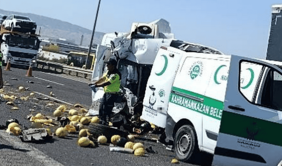 Ankara-Bolu yolunda can pazarı 1 ölü 2 yaralı