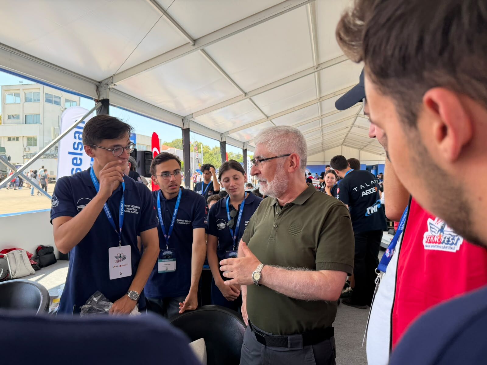 Bai̇bü Rektörü Prof. Dr. Faruk Yiğit Teknofest Mavi Vatan’da Girdap Takımı Finalde (5)