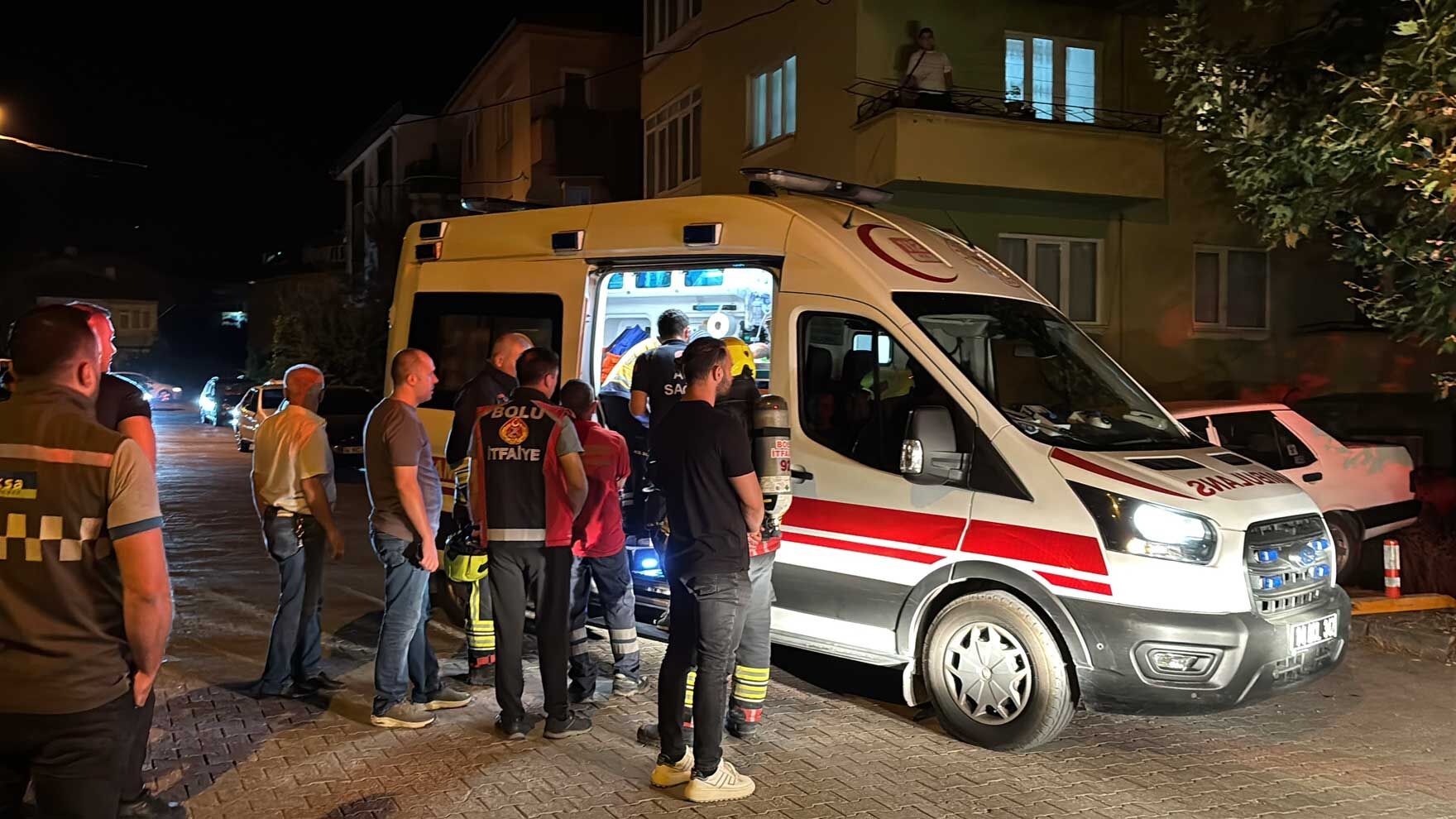 Bolu Doğalgaz Patladı Ihbarı (1)