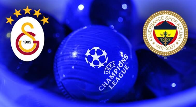 Galatasaray ve Fenerbahçe’nin Şampiyonlar Ligi’ndeki rakipleri belli oldu