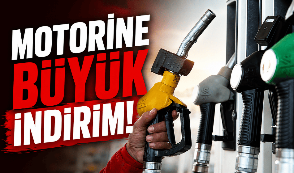 Motorine 6,37 liralık büyük indirim bekleniyor