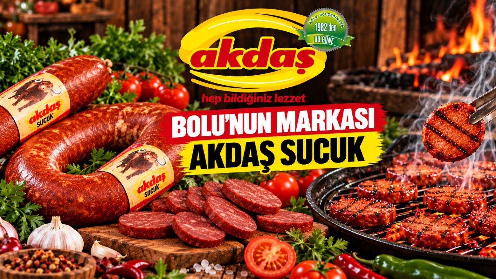 Bolu’nun yerel markası Akdaş Sucuk sofralardaki yerini koruyor