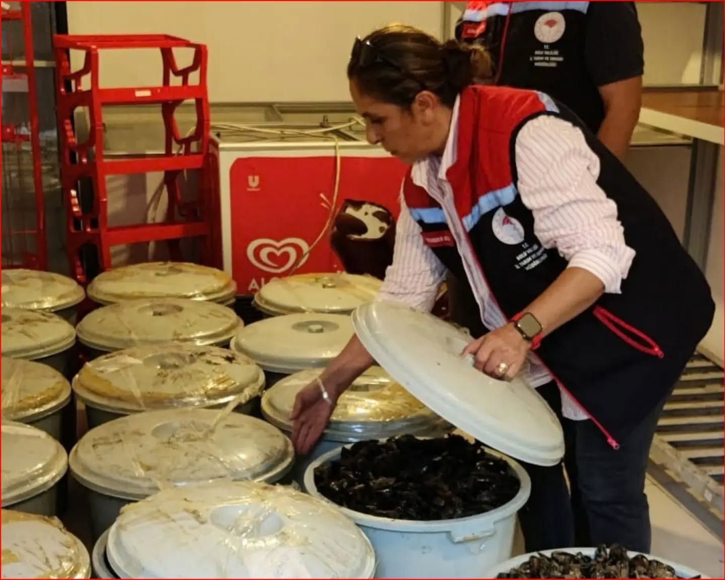 Bolu’da 650 kilogram bozuk midye yakalandı!