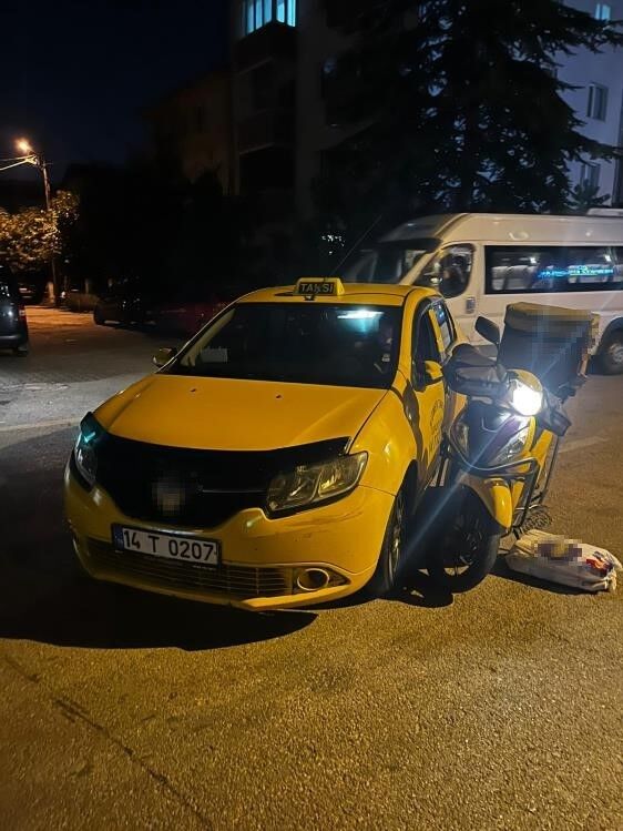 Bolu Motokurye Taksi Kaza (1)