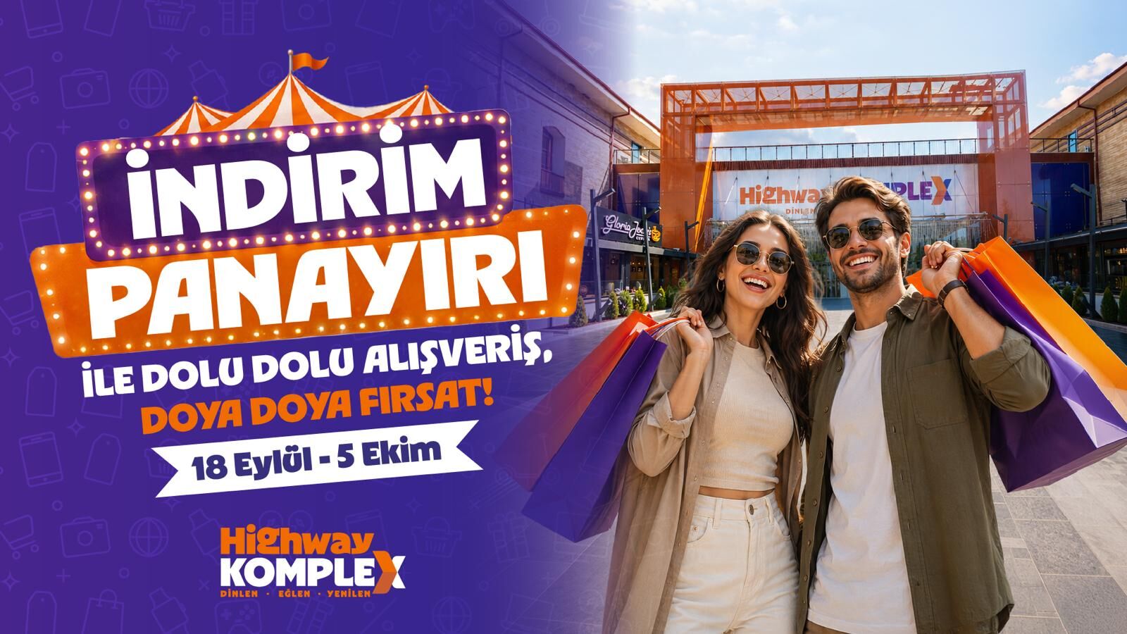 Highway Komplex’te dev indirim panayırı başlıyor