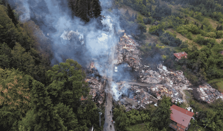 Kastamonu Evler Küle Döndü (2)