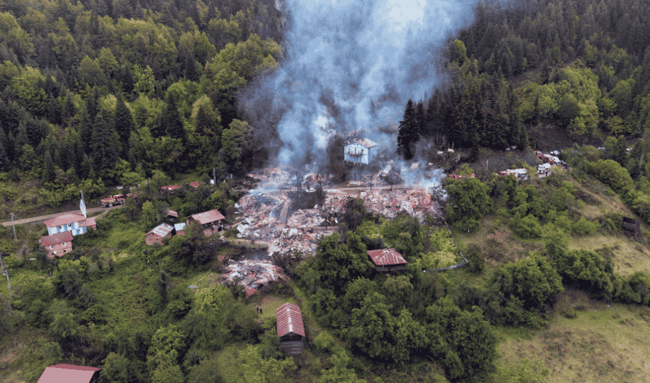 Kastamonu Evler Küle Döndü (4)