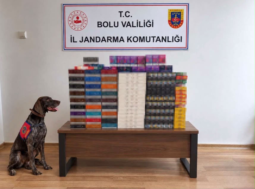 Yolcu otobüslerinde kaçak tütün operasyonu