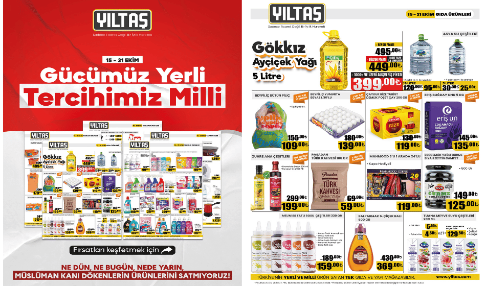 Ayıltaş’tan 15 21 Ekim’e Özel Indirim Kampanyası