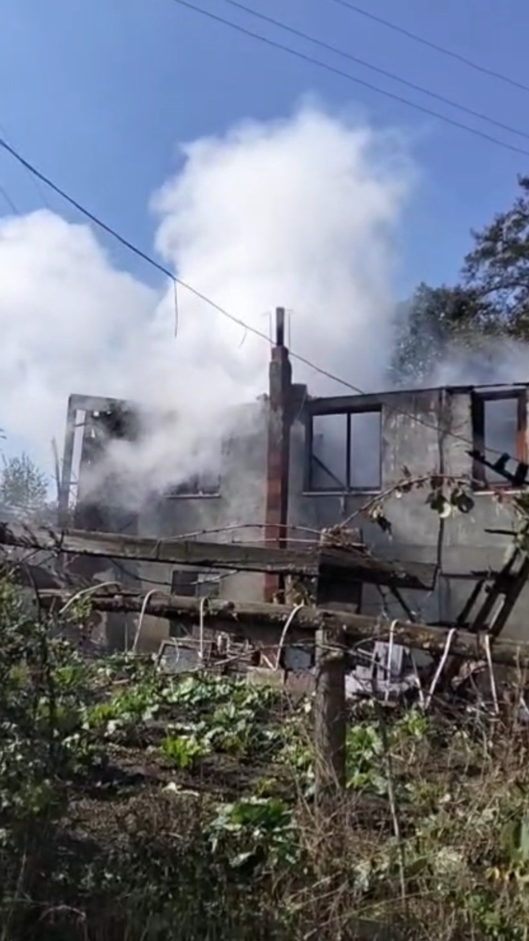 Bolu’da yayla evinde yangın