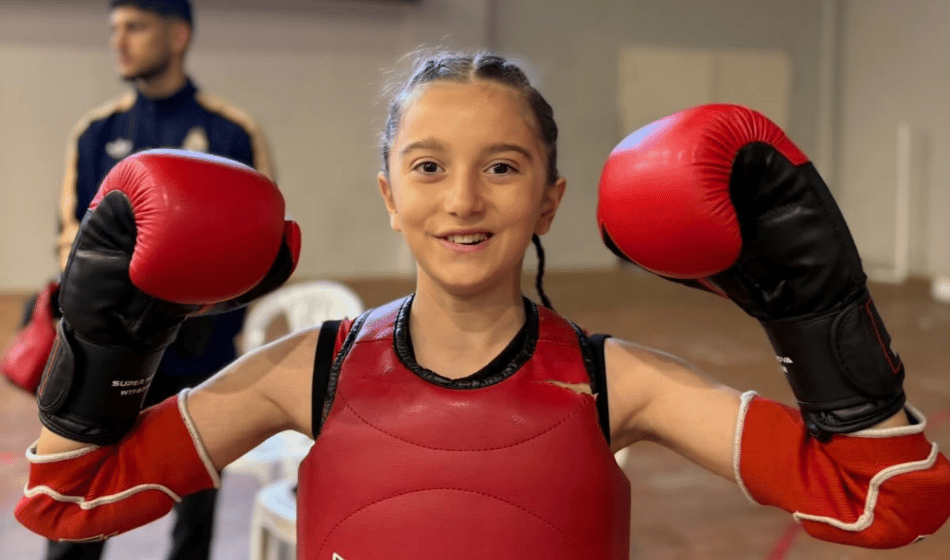 Minik Sporcu Ringde Tarih Yazdı! Cumhuriyet Kupası'nda Altın Madalya (1)