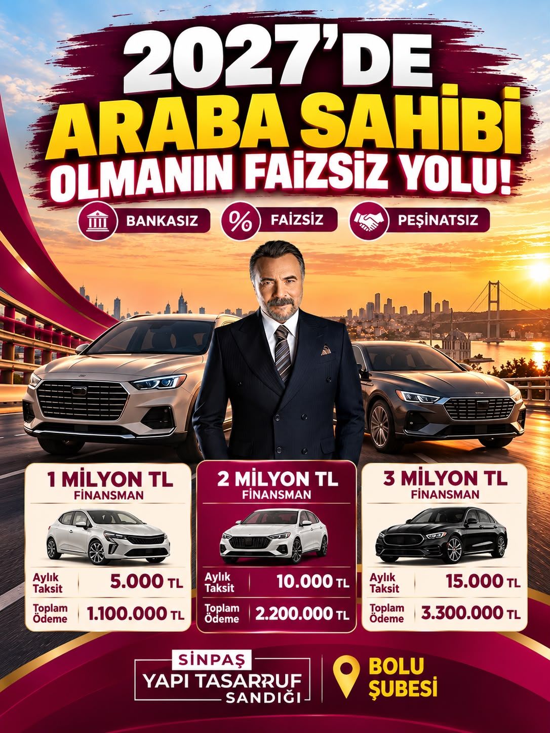 Sinpaş Yts Bolu Şubesi’nden Araç Sahibi Olmak Isteyenlere Fırsat! (3)