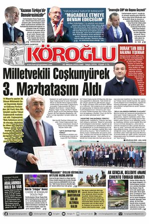 Köroğlu Gazetesi (30.05.2023)