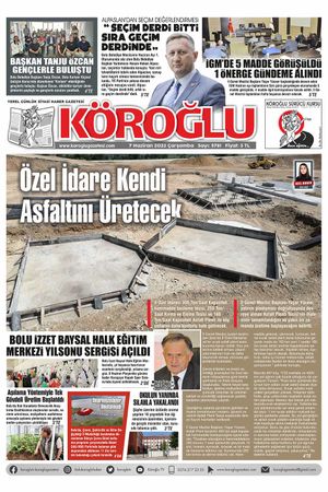 Köroğlu Gazetesi (07.06.2023)