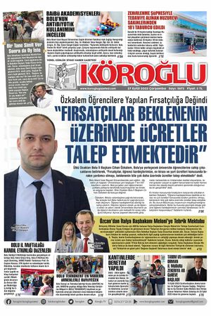 Köroğlu Gazetesi (27.09.2023)