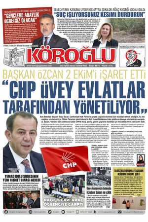 Köroğlu Gazetesi (30.09.2023)