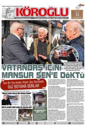 Köroğlu Gazetesi (29.02.2024)
