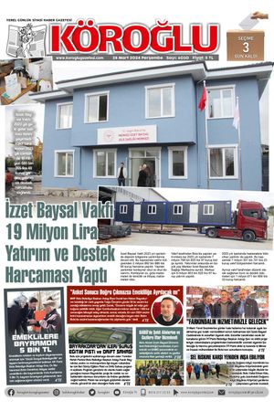 Köroğlu Gazetesi (28.03.2024)