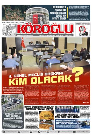 Köroğlu Gazetesi (08.04.2024)